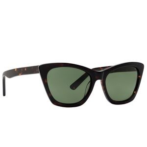 Dan Levy's Rose Dark Tortoise sunglasses.